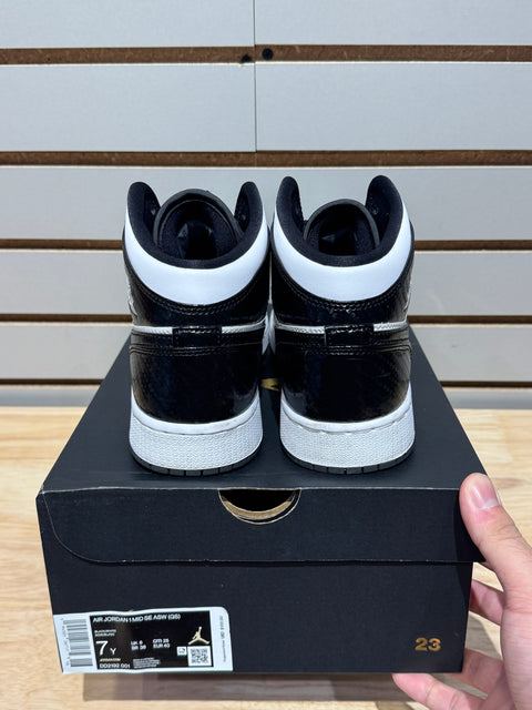Jordan 1 Mid SE All-Star Carbon Fiber (2021) (GS) Sz 7Y