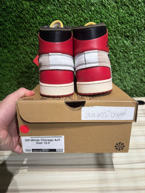 Jordan 1 Retro High Off-White Chicago Sz 10.5