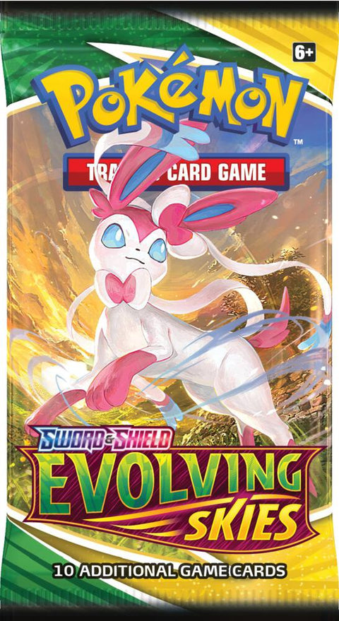 Evolving Skies Booster Pack - SWSH07: Evolving Skies (SWSH07)(Pack Art Will Vary)