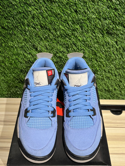 Jordan 4 Retro University Blue (GS) Sz 5.5Y