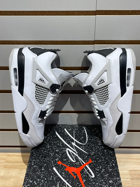 Jordan 4 Retro Military Black Sz 8