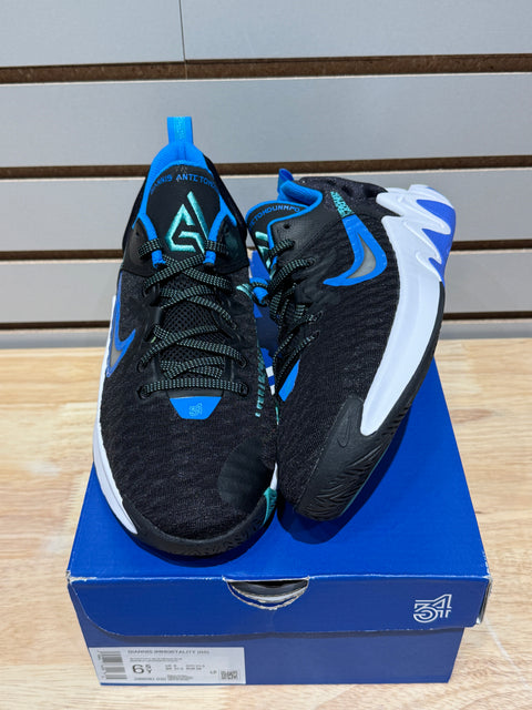Nike Giannis Immortality 'Black Washed Teal' Sz 6.5Y
