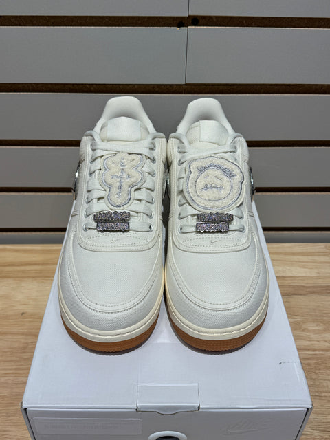 Nike Air Force 1 Low Travis Scott Sail Sz 10M