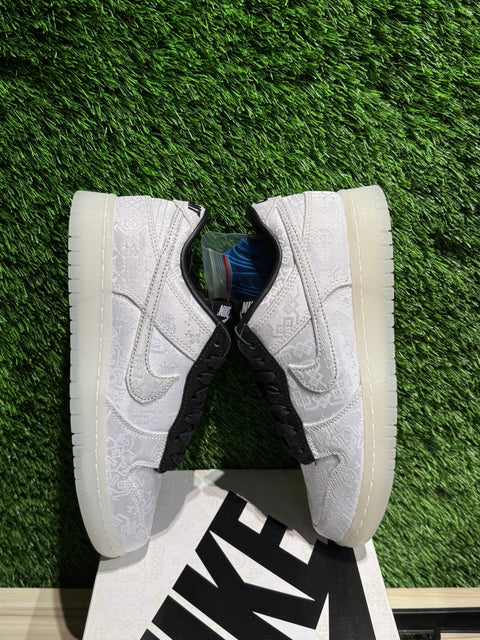 Nike Dunk Low CLOT Fragment White Sz 6M