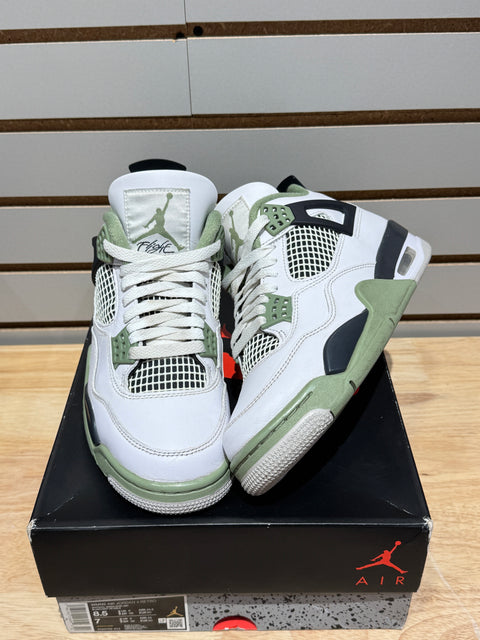 Jordan 4 Retro Seafoam (Women's) Sz 7M / 8.5W