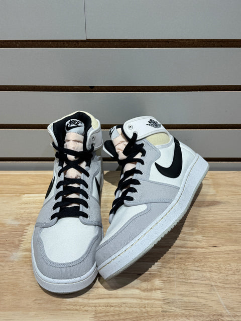 Jordan 1 Retro AJKO White Black Grey Fog Sz 10.5