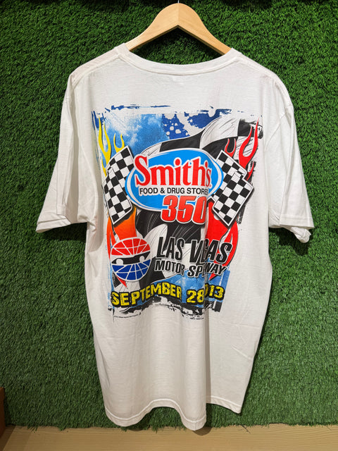 Vintage 2013 Smith's Food & Drugs Stores 350 Nascar Tee Sz XL
