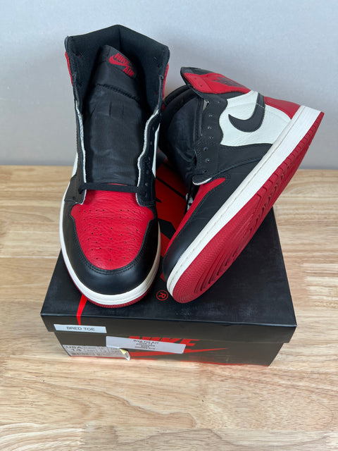 Jordan 1 Low Bred Toe 2.0