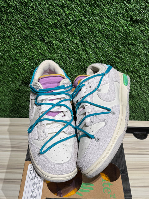 Nike Dunk Low Off-White Lot 36 Sz 9M