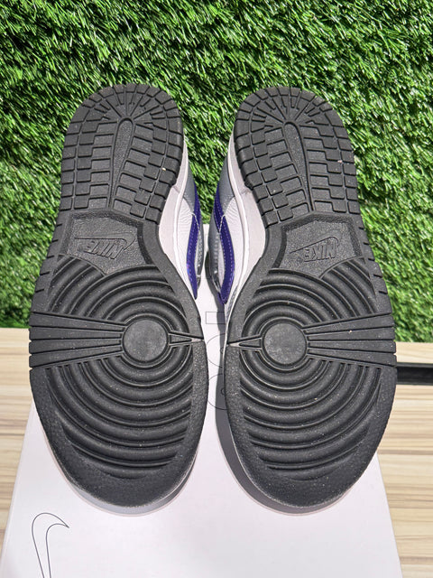 Nike ID Grey Purple Dunk Low Sz 7M