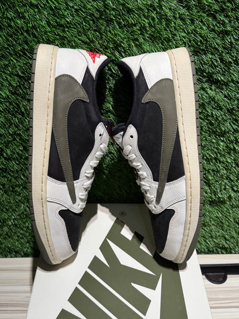 Jordan 1 Retro Low OG SP Travis Scott Olive (Women's) Sz 11.5M/13W