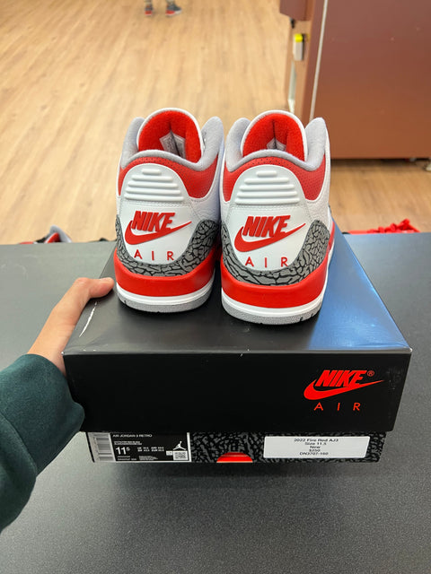 Jordan 3 Retro Fire Red (2022)