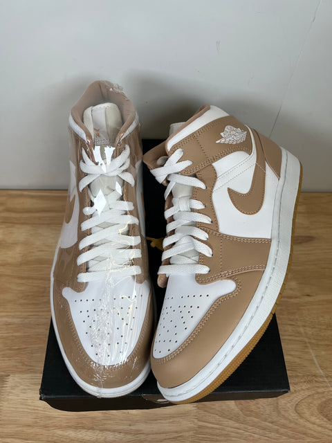 Jordan 1 Mid Tan Gum