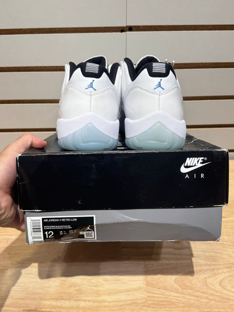 Jordan 11 Retro Low Legend Blue Sz 12