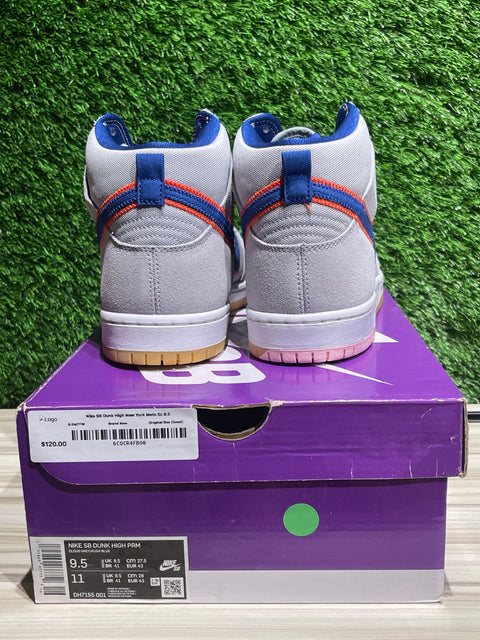 Nike SB Dunk High New York Mets Sz 9.5
