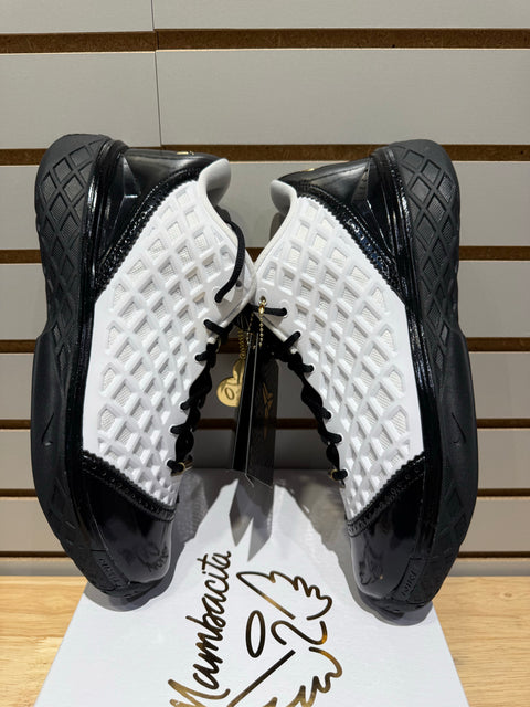 Nike Kobe 3 Low Protro White Black Metallic Gold Sz 10.5