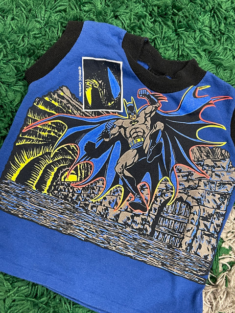 Vintage Kids Batman 1991 Gotham City Sleeveless Shirt