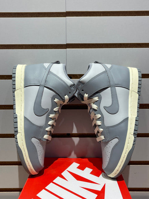 Nike Dunk High Grey Sail (Women's) Sz 5M/6.5W