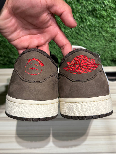 Jordan 1 Retro Low OG SP Travis Scott Mocha Sz 15M