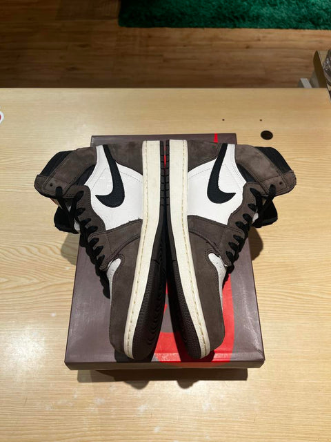 Jordan 1 Retro High OG SP Travis Scott Mocha Sz 10.5