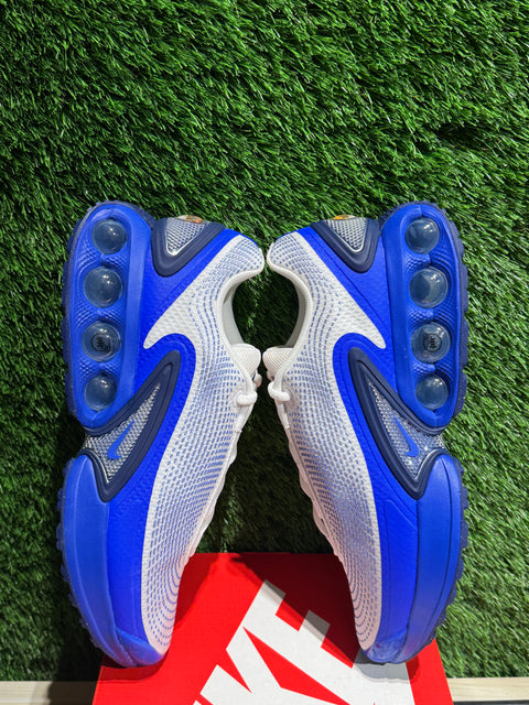 Nike Air Max Dn Platinum Royal Blue Sz 10