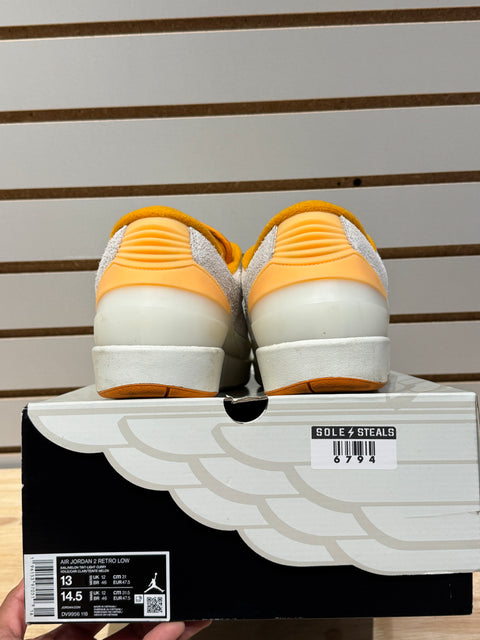 Jordan 2 Retro Low Craft Melon Tint Sz 13