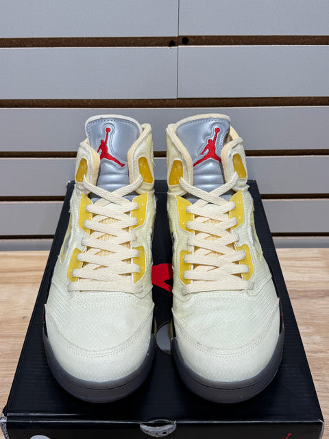 Jordan 5 Retro Off-White Sail Sz 10.5