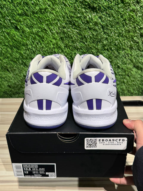 Nike Kobe 8 Protro Court Purple Sz 10.5M