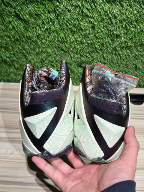 Nike LeBron 11 NOLA Gumbo League Gator King Sz 10