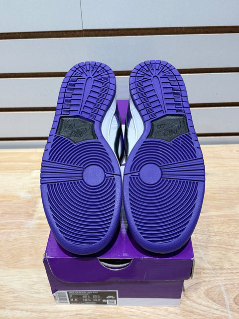 Nike SB Dunk Low Court Purple Sz 7