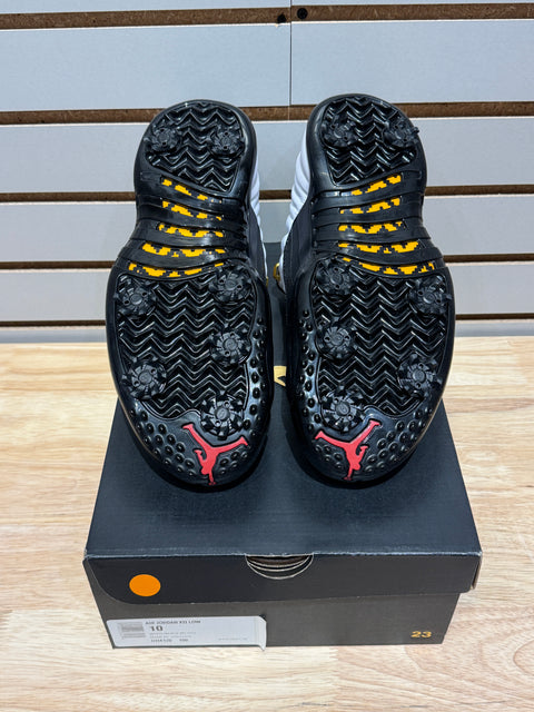 Jordan 12 Retro Low Golf Taxi Sz 10