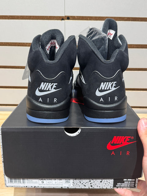 Jordan 5 Retro OG Black Metallic Reimagined Sz 9M
