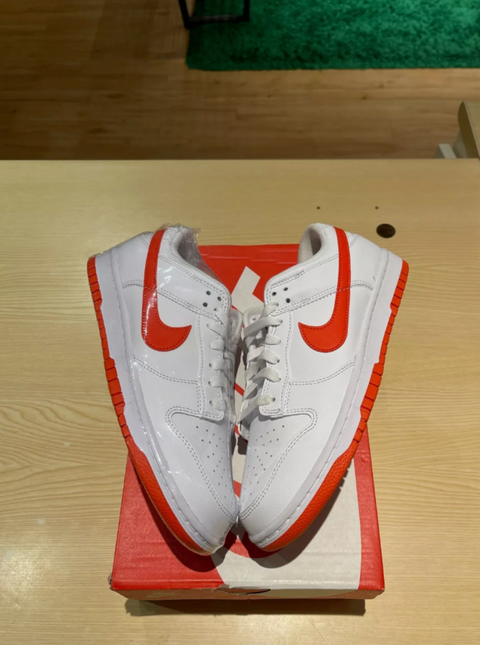 Nike Dunk Low Retro White Picante Red