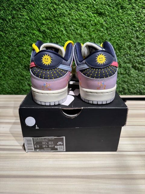 Nike SB Dunk Low Pro Be True Xavier Schipani Sz 7M/8.5W