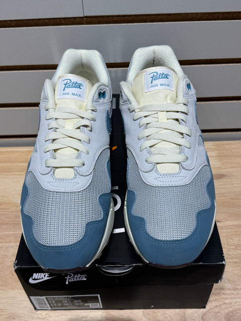 Nike Air Max 1 Patta Waves Noise Aqua (With Bracelet) Sz 12