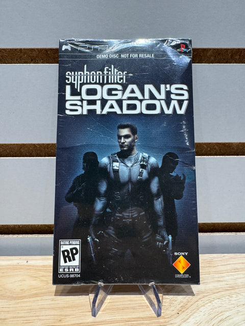 Syphon Filter Logans Shadow PSP Sony PlayStation Portable Demo Disc