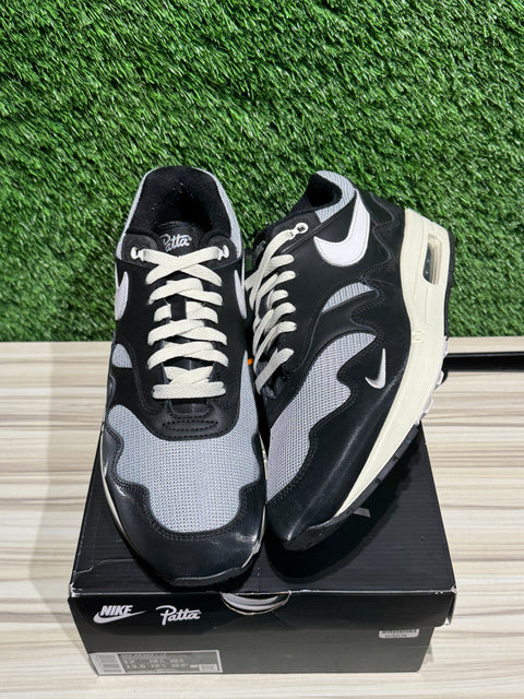 Nike Air Max 1 Patta Waves Black (with Bracelet) Sz 12