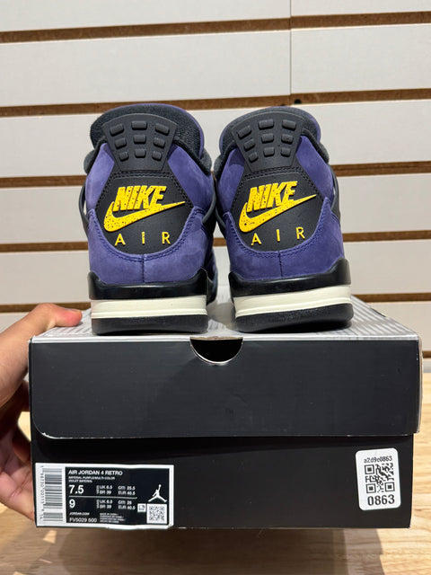 Jordan 4 Retro Lakers Sz 7.5M