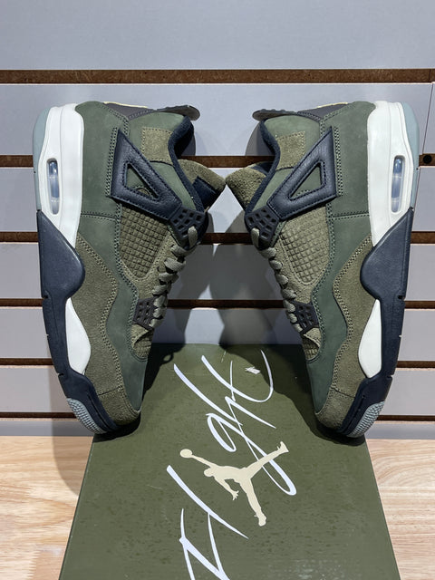 Jordan 4 Retro SE Craft Medium Olive Sz 8.5M