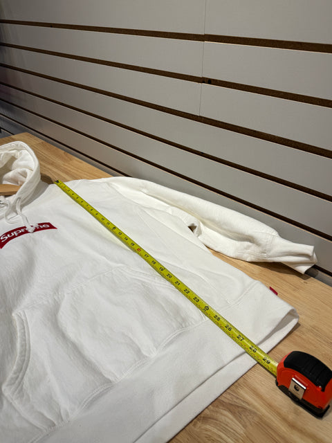 Supreme Box Logo Hooded Sweatshirt (FW21) White Sz L