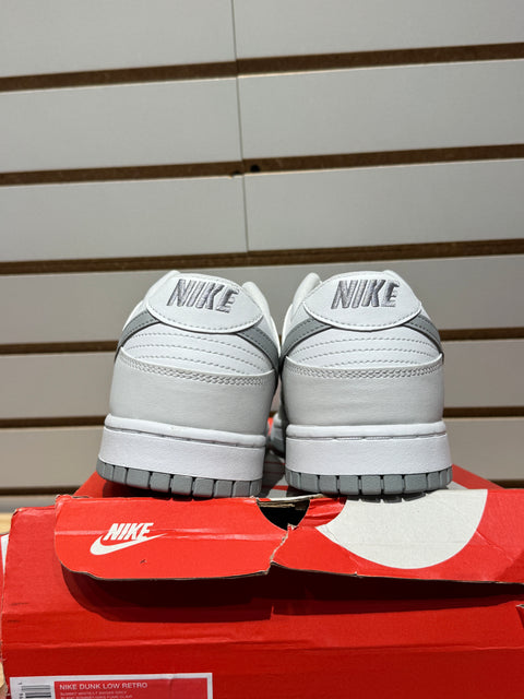 Nike Dunk Low Retro Summit White Light Smoke Grey Sz 11.5