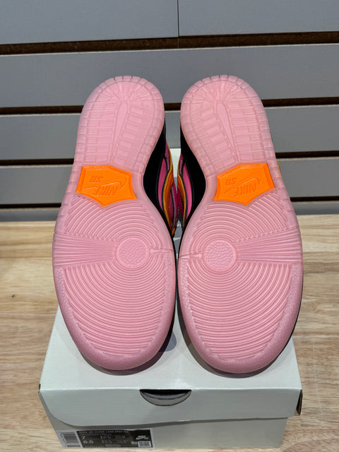 Nike SB Dunk Low The Powerpuff Girls Blossom Sz 7