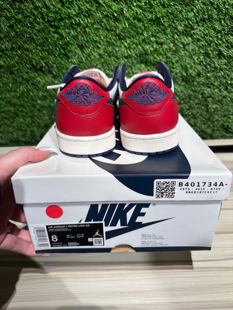 Jordan 1 Retro Low OG Howard University Sz 8