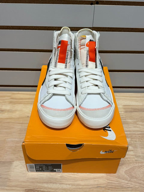 Nike Blazer Mid 77 Jumbo White Black Sz 10