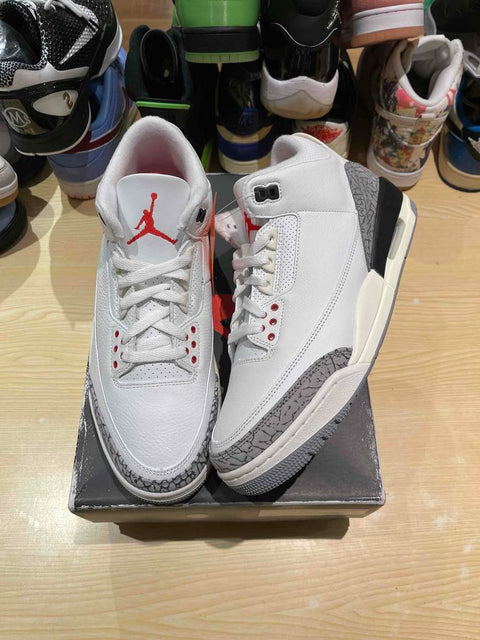 Jordan 3 Retro White Cement Reimagined Sz 10