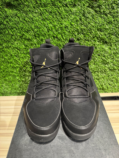 Jordan Flight Club 91 Black Metallic Gold (2021) Sz 11