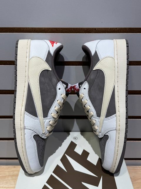 Jordan 1 Retro Low OG SP Travis Scott Reverse Mocha Sz 9