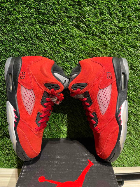 Jordan 5 Retro Raging Bull Red (2021) (GS) Sz 4Y