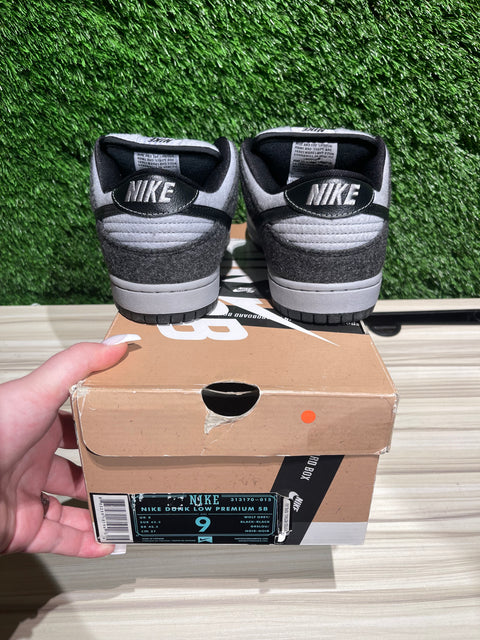 Nike Dunk Low Premium SB Wolf Grey/Black Sz 9