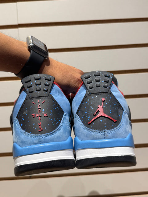 Jordan 4 Retro Travis Scott Cactus Jack Sz 10.5M